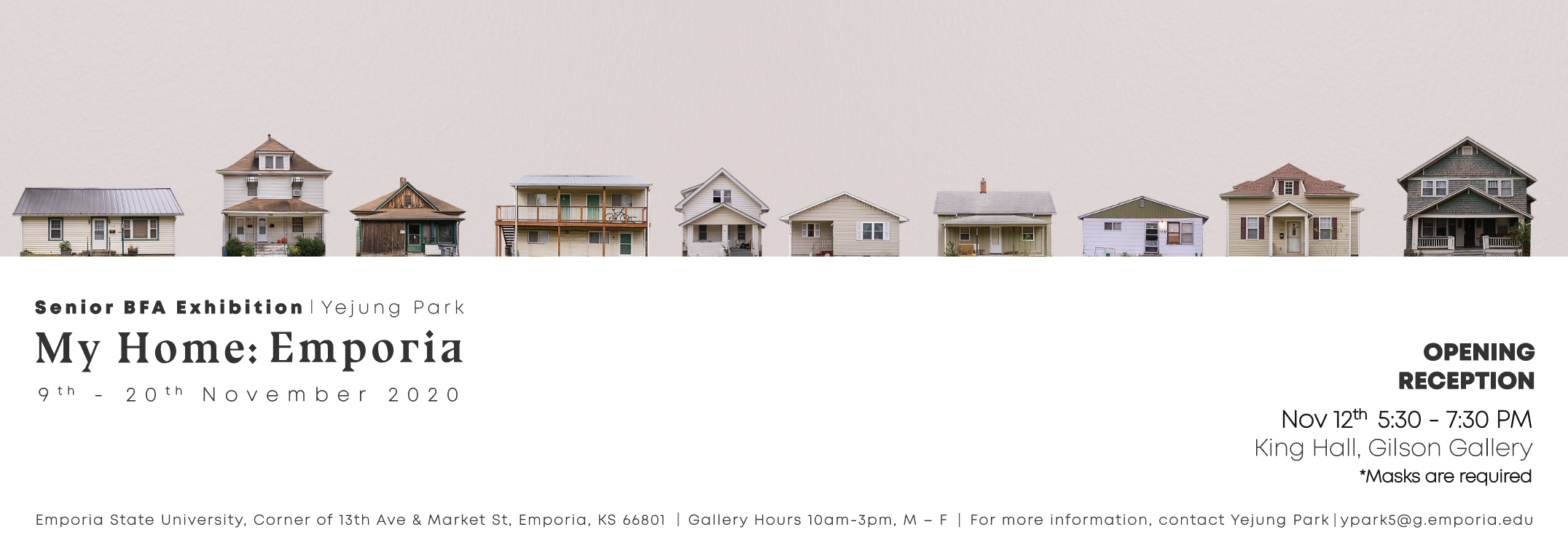Senior exhibition — back