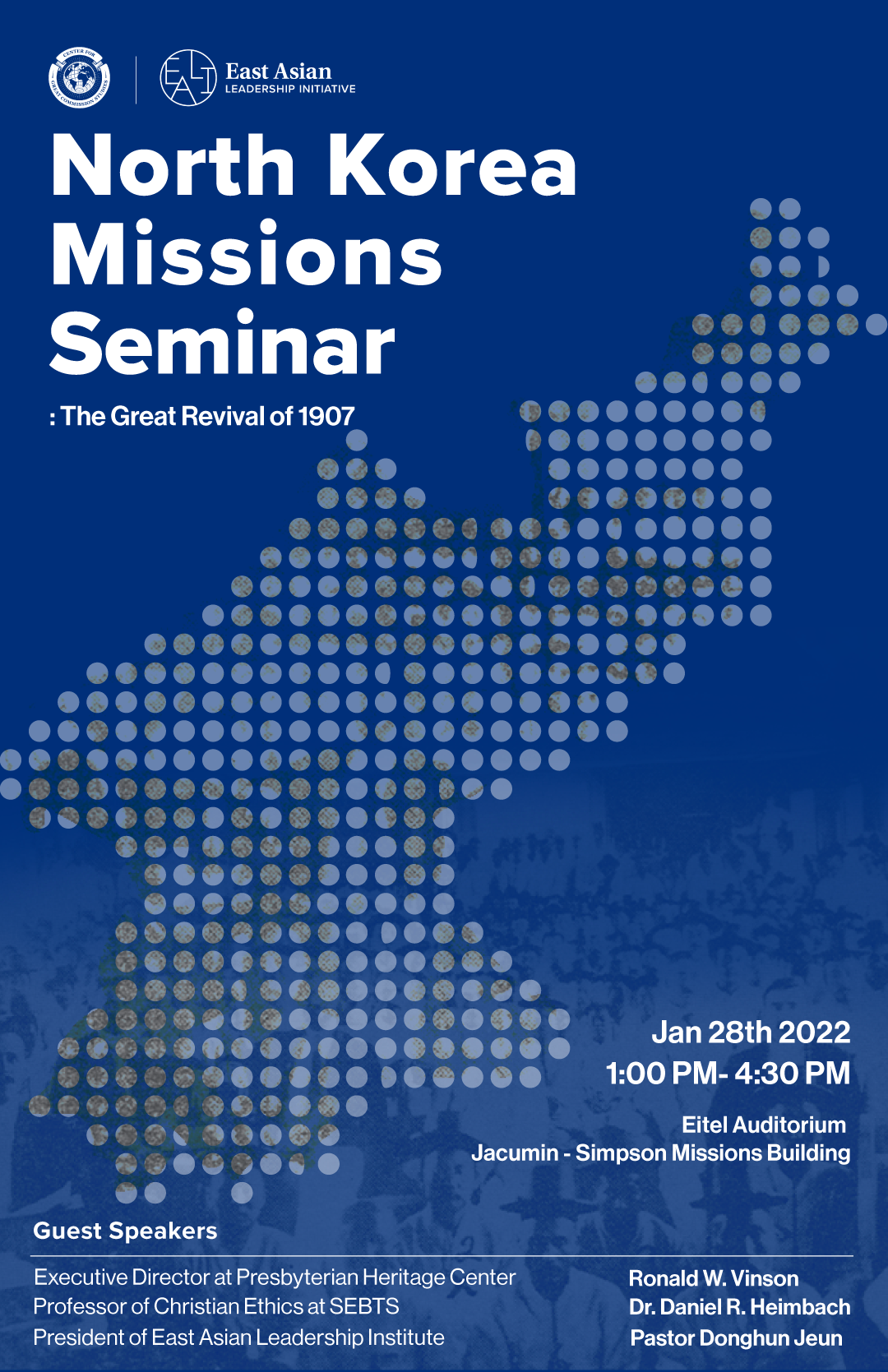 North Korea Missions Seminar poster
